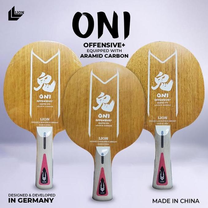 KAYU TENIS MEJA LION ONI OFF+