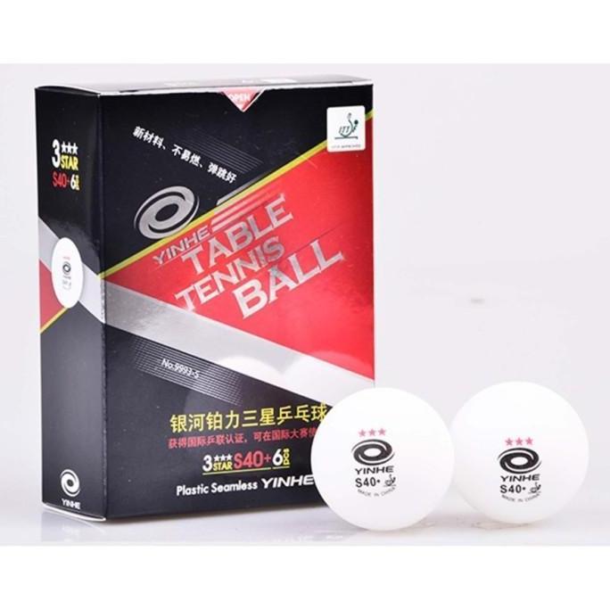 Bola Pingpong YINHE Seamless Isi 6 YINHE Tenis Meja