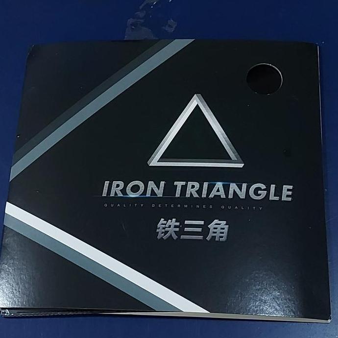 karet pingpong iron triangle thunderbolt