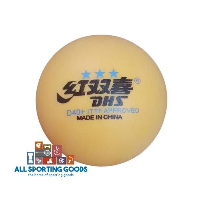 Bola Pingpong Tenis Meja DHS 40+ 3 Stars New Packaging
