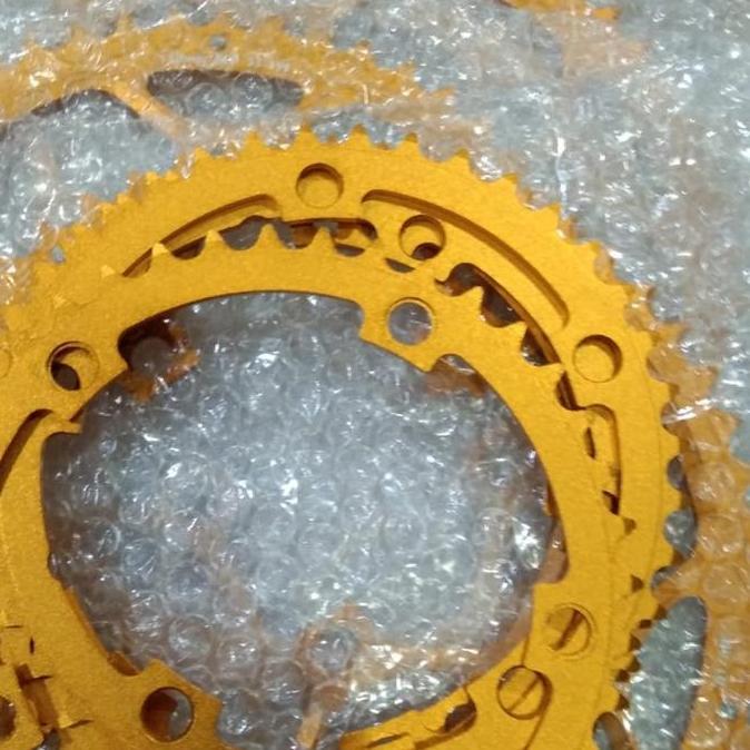 Chainring Double Litepro Ori 56T 44T 56 44 Crankset Dual Speed