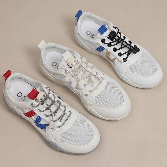 FREE ONGKIR DF 694 SEPATU WANITA SNEAKERS WANITA PUTIH PREMIUM QUALITY CASUAL SHOES