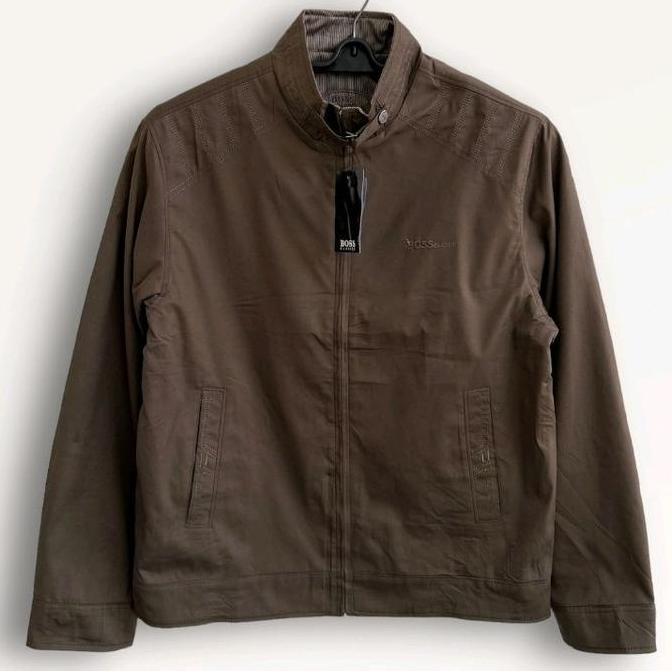 Jaket BOSS katun bolak balik Pria
