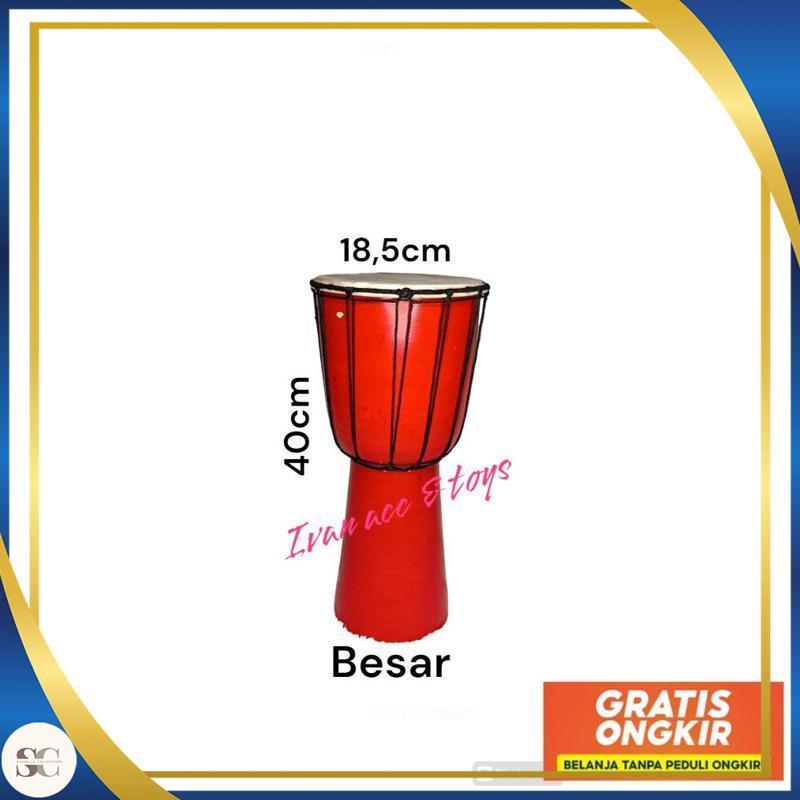 jimbe mainan anak / gendang anak murah / jimbe alat musik Darbuka Bagus