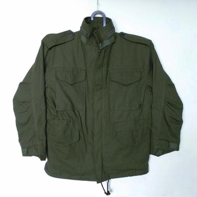 Jaket Korea 80-an Tentara PDL warna Hijau TNI