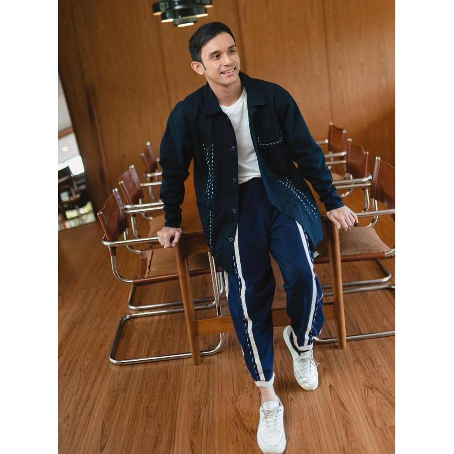 Dama Kara Jalin Jacket Sashiko