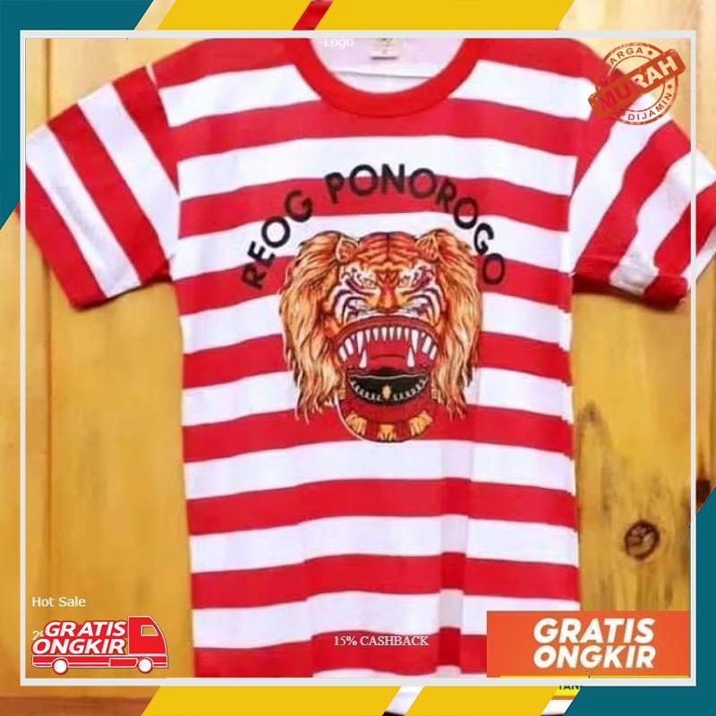 Kaos reog ponorogo anak/kaos reog anak Pasti Murah