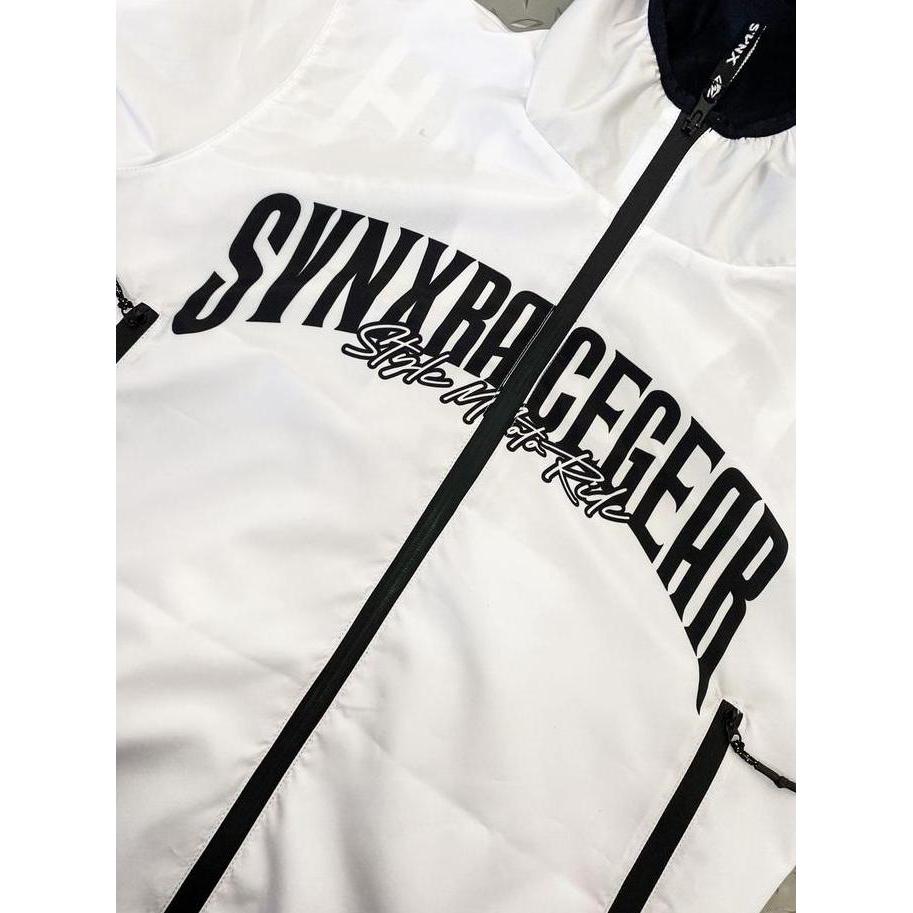SVNX Windbreaker Jacket / Jaket SVNX RACEGEAR White