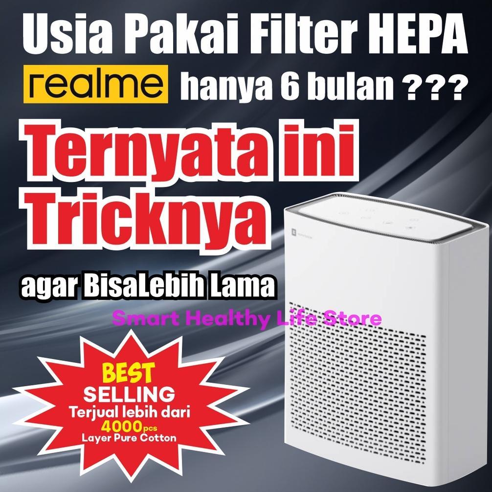 Layer Pure Cotton HEPA Filter Air Purifier REALME Tech Life