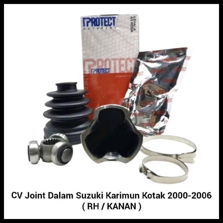 TERBARU CV JOINT AS RODA KOKEL DALAM KANAN SUZUKI KARIMUN KOTAK LAMA 2000-2006 ORIGINAL PROTECT