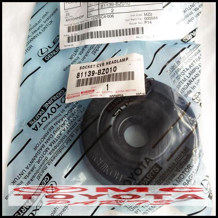 BEST DEAL KARET TUTUP BOHLAM LAMPU DEPAN ORIGINAL AVANZA XENIA OLD 81139-BZ010