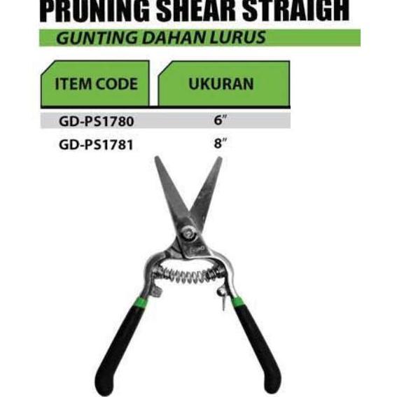 GUNTING DAHAN 8 INCH TEKIRO GUNTING DAHAN LURUS 8 INCH