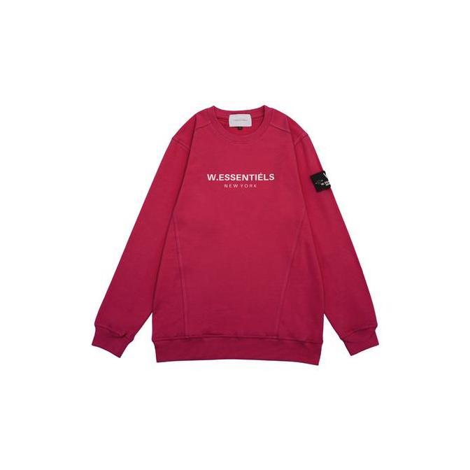 W.Essentiels Ajaccio Crewneck Foxblood