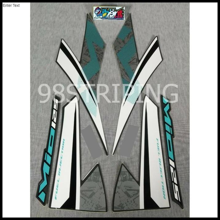 DISKON (ORI) STRIPING MIO M3 PUTIH HIJAU TAHUN 2018 KUALITAS ORIGINAL