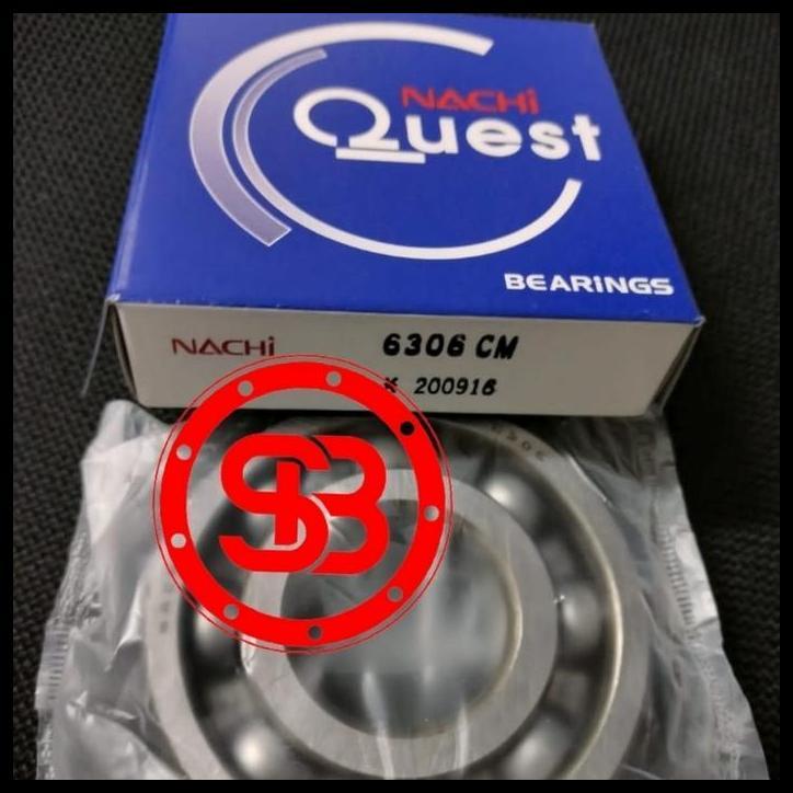 GRATIS ONGKIR BEARING 6306 / 6306 C3 NACHI JAPAN ORIGINAL 