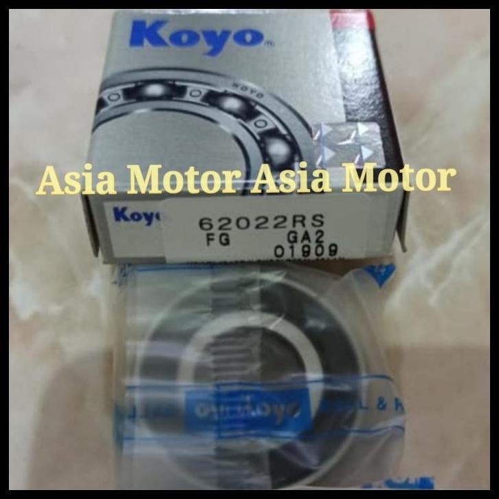 DISKON BEARING 6202 2RS KOYO JAPAN UKURAN 15X35X11 MM LAHER 6202 2RS ORI KOYO 