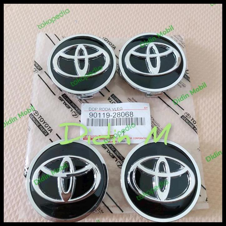 TERLARIS TUTUP VELG DOP RODA VELG TOYOTA ALPHARD ORI 