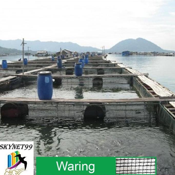 WARING TL SINGLE | 20M X 1.2M Jaring Net Tambak Ikan Kandang Ayam