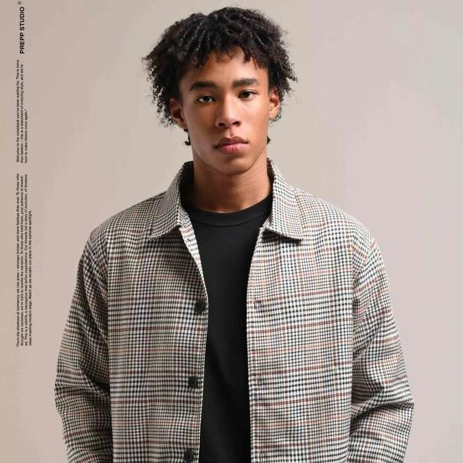 TWP Remy Tartan Jacket Jaket Pria