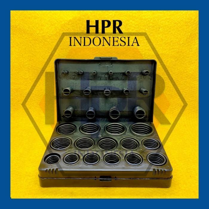 Nbr-90 Rubber Oring O-Ring Box Set Mm Jis B2401 - Karet Seal Anti Bocor - Motor - Mobil - Pcp - Sepe