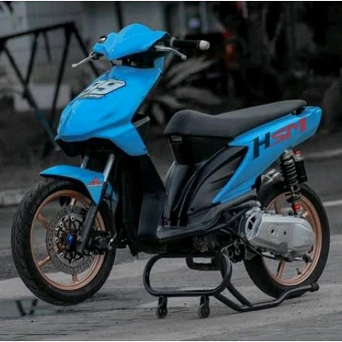 Standar Paddock Pedok Matic Paddock Motor Matic Universal Drag Mio Beat Vario Scoopy Motorcycle Orig