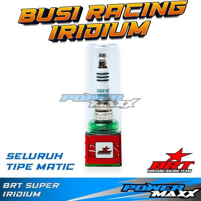 Busi Racing Brt Super Iridium Beat Scoopy Vario Spacy Pcx Adv Genio 110 125 150 160 Mio J M3 Smile Z