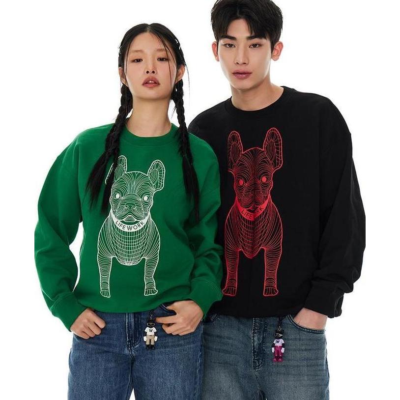 LifeWork BRadog Sweatshirt Crewneck Authentic
