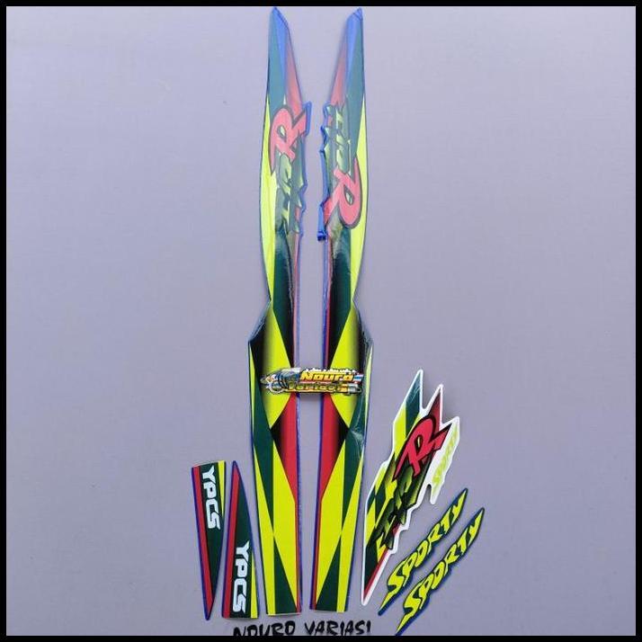TERLARIS (ORI) STRIPING YAMAHA FIZ R 1997 1998 SPORTY BIRU STABILO BEKUALITAS