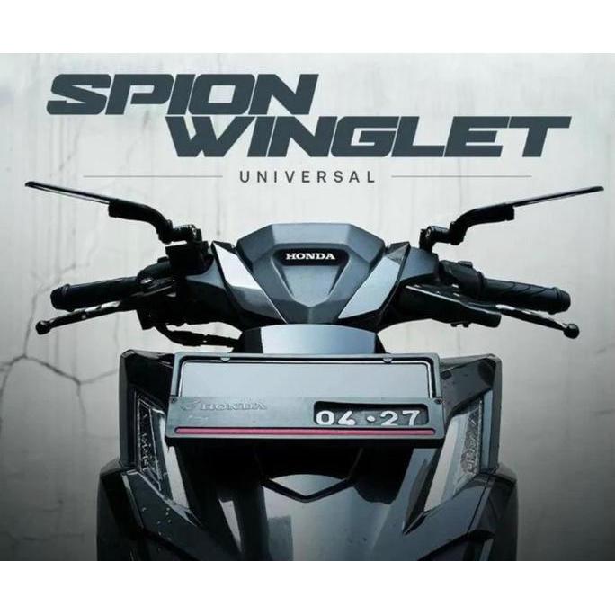 5GAGAMISANY - SPION WINGLET MODEL RIZOMA VARIO PCX BEAT NMAX MIO / SPION WINGLET VIRAL UNIVERSAL