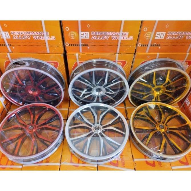 Velg DELKEVIC vario 125 vario 150 ring 14 depan 250 belakang 300 1 set Accessories Original