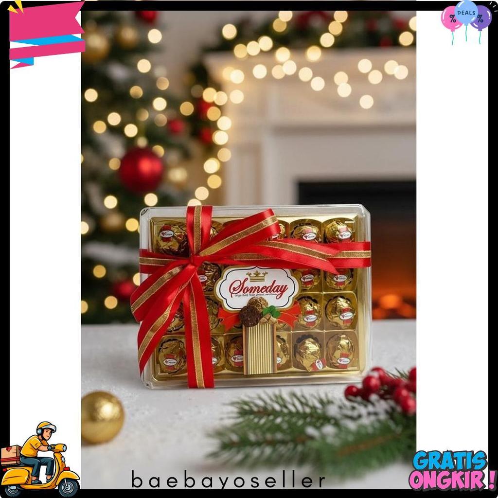 Coklat Someday Kemasan Kotak Isi 24 Pcs/Cokelat Someday Kotak