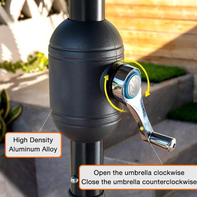 Payung Taman Payung Caffe Payung Tenda kain payung besar lipat murah payung Tahan air dan tahan UV P