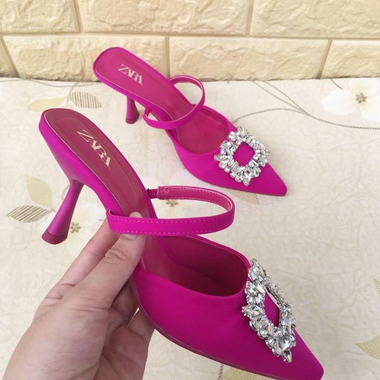 Sepatu Heels Wanita ZS / Sepatu Heels Wanita / Sepatu Heels Pesta Wanita / Sepatu Heels Kondangan Wa
