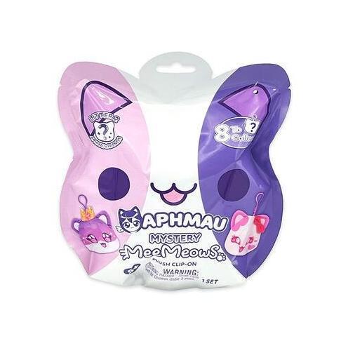 Mainan Aphmau Mystery MeeMeows Plush Clip-On