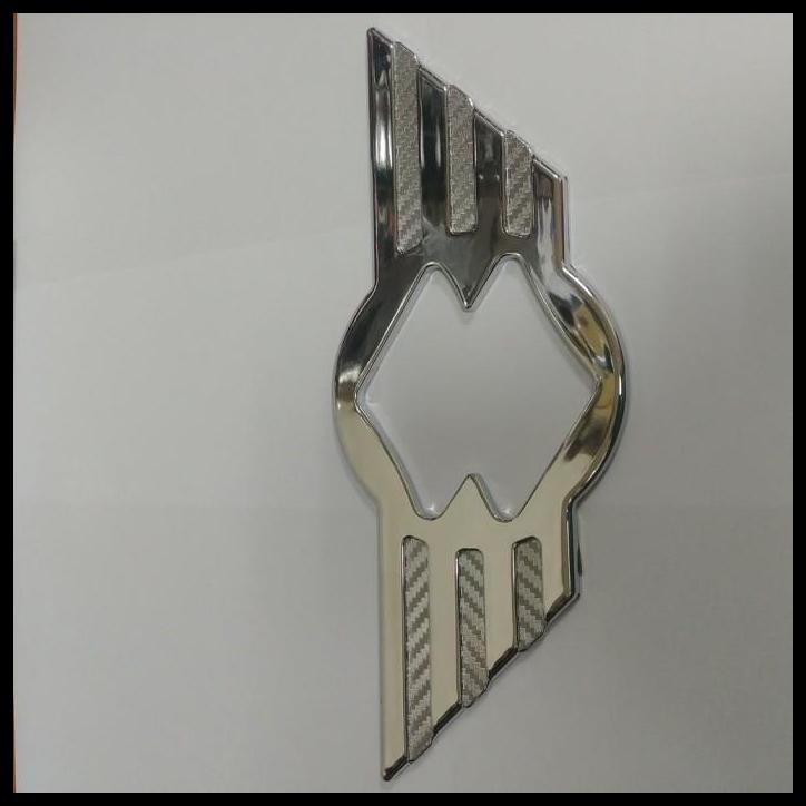 DISKON SAYAP EMBLEM LOGO BELAKANG SUZUKI SWIFT CHROME DAN HITAM