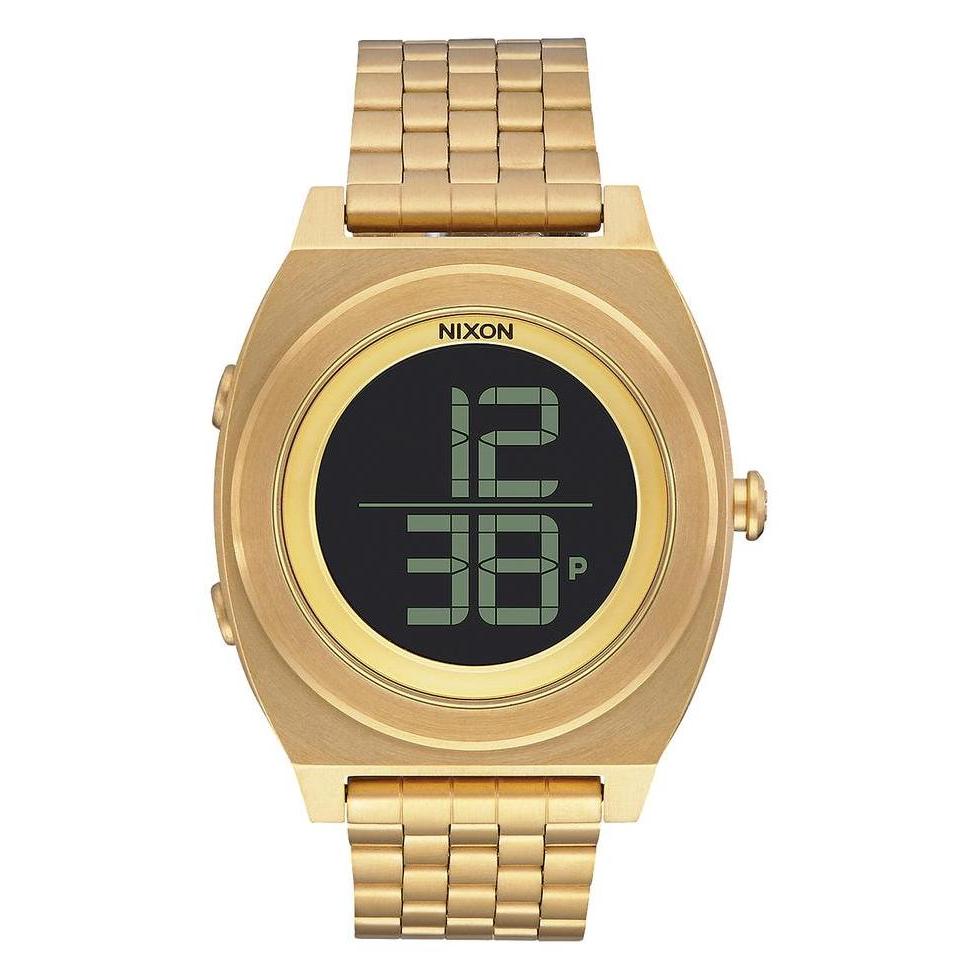 Jam Tangan Pria Digital Nixon A948502 Time Teller Digi Ss All Gold