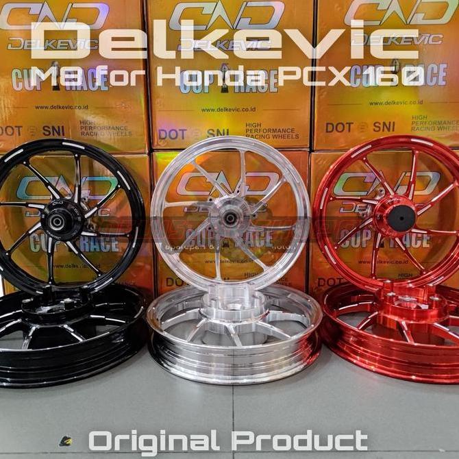 Velg Delkevic M8 PCX 160 ABS CBS Pelek DND Model AK88 Velek Velk Palang 8 Original PNP 185 215 X14 O