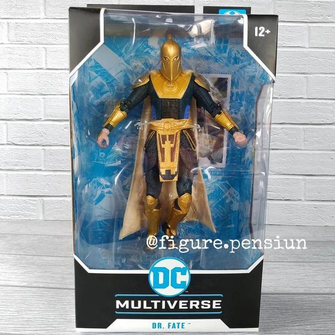 DC MULTIVERSE MCFARLANE INJUSTICE 2 DR FATE BLACK ADAM ACTION FIGURE