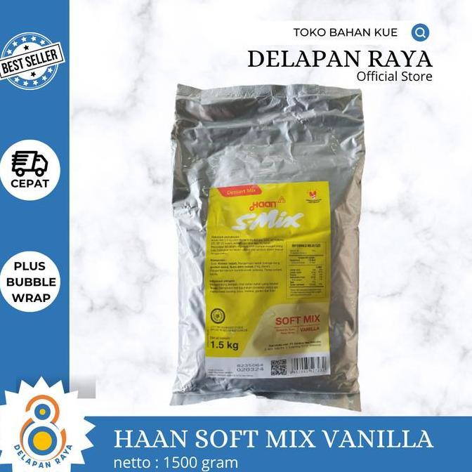 HAAN ICE CREAM SOFT MIX 1.5KG - 8Raya