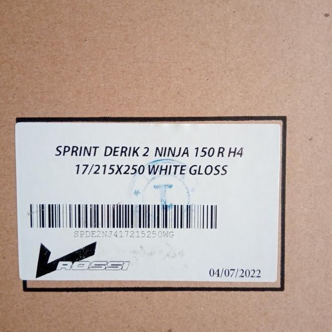 Velg VRossi Derik P6 Ninja 150 R SS S lubang disk 4 Ring 17x215/250 Original