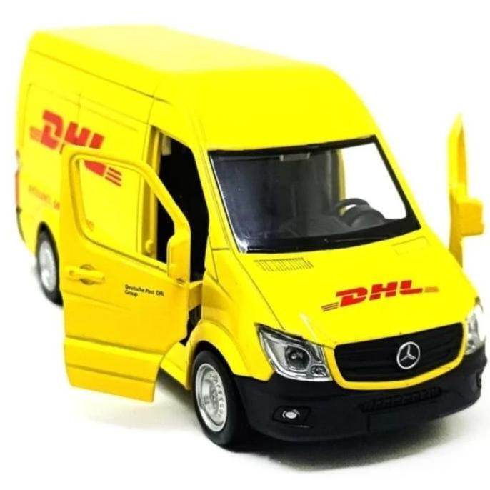 Diecast Kinsmart RMZ Mercedes Benz Sprinter DHL