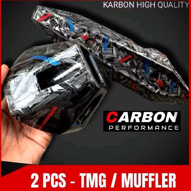 Moncong Vario Forged Tutup Knalpot Vario Carbon Forged / Moncong Vario Carbon Forged Tutup Knalpot V