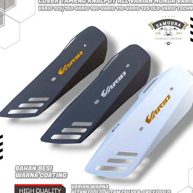 Cover Tameng Knalpot Tutup Knalpot All Varian Honda Vario Bahan Besi Pnp Vario 125 150/Vario 160/Var
