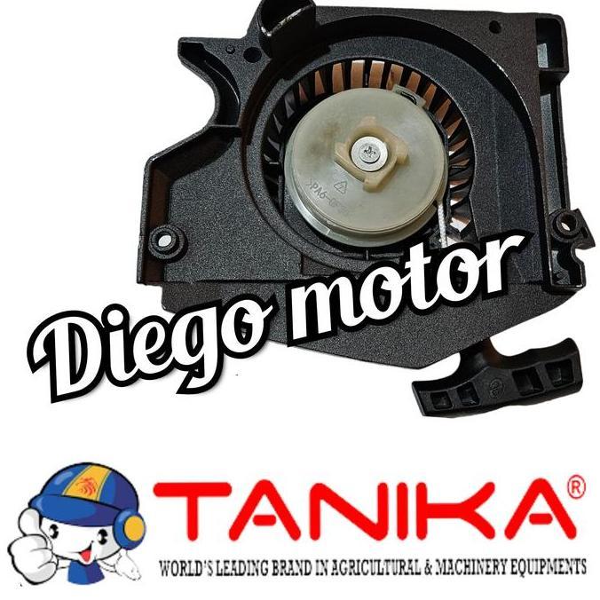 TNK 009 Recoil Starter Tarikan Engkol Mesin Chainsaw Senso Tanika Ori