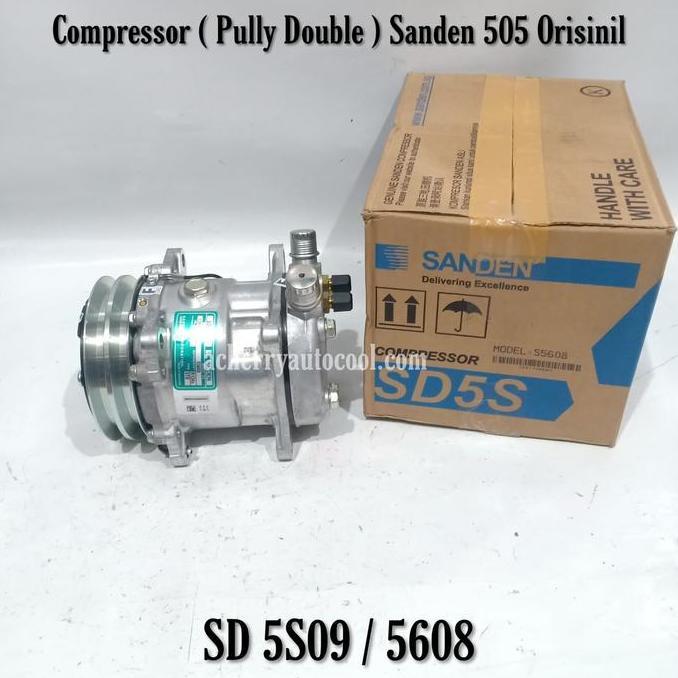 =+=+=+] Compressor - Kompressor - Dinamo Ac Mobil Sanden 505 Orisinil
