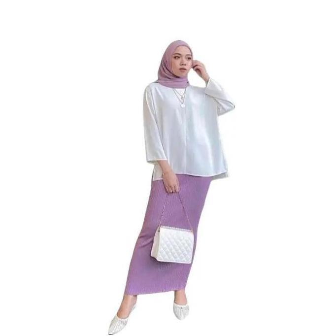 ROK SPAN RAJUT PREMIUM - ROK RAJUT PANJANG - ROK KNIT PREMIUM