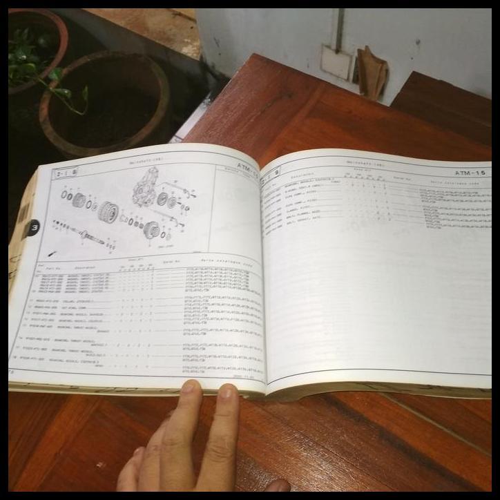 HOT DEAL BUKU KATALOG MOBIL HONDA ACCORD 1998-2001  COPIAN BEKAS PAKAI 