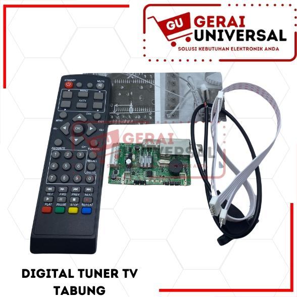 Tuner Digital DVBT2 Untuk TV Tabung