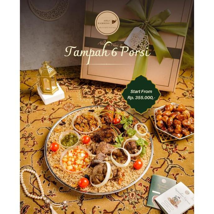 Hampers Nasi MIX (Kebuli-Mandhi) Tampah 6 Porsi