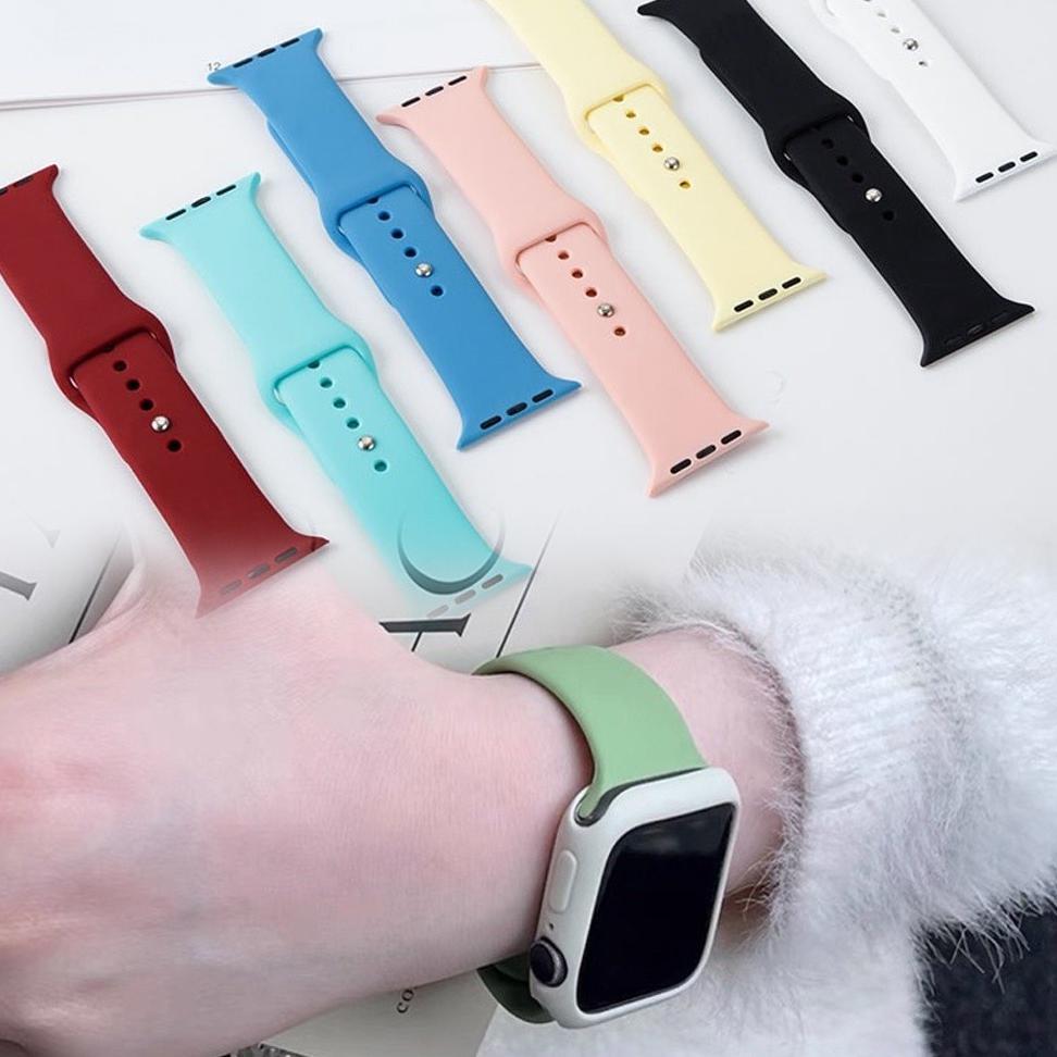 Hot Sale Soft Silicone Sport Band Strap For Iwatch Apple Watch Ultra / Ultra 3 2 Series 11 10 9 8 7 